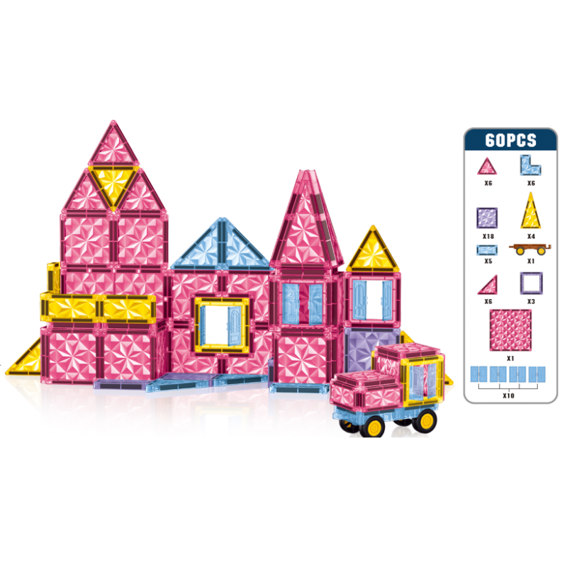 Magnet Blocks 60 pcs